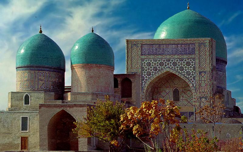 Kok Gumbaz mosque in Shahrisabz